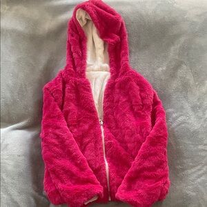 Kids Pink Fleece Jacket